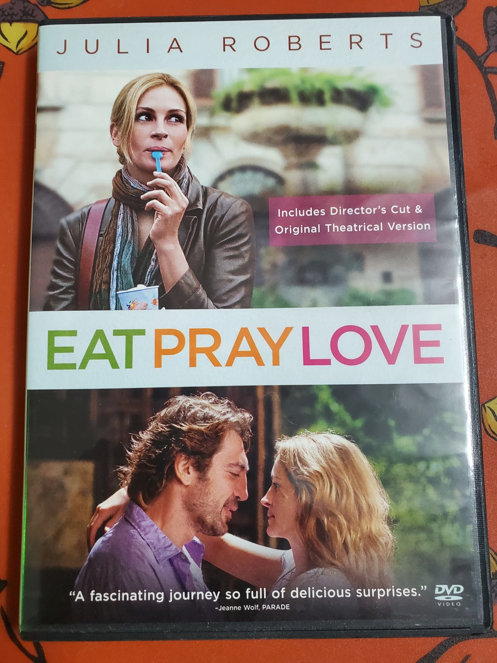 Eat Pray Love DVD (2010) - Julia Roberts Romance Drama